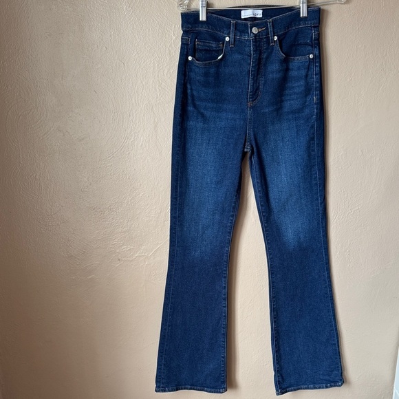 LOFT Denim - LOFT Dark Wash Blue Flare Jeans